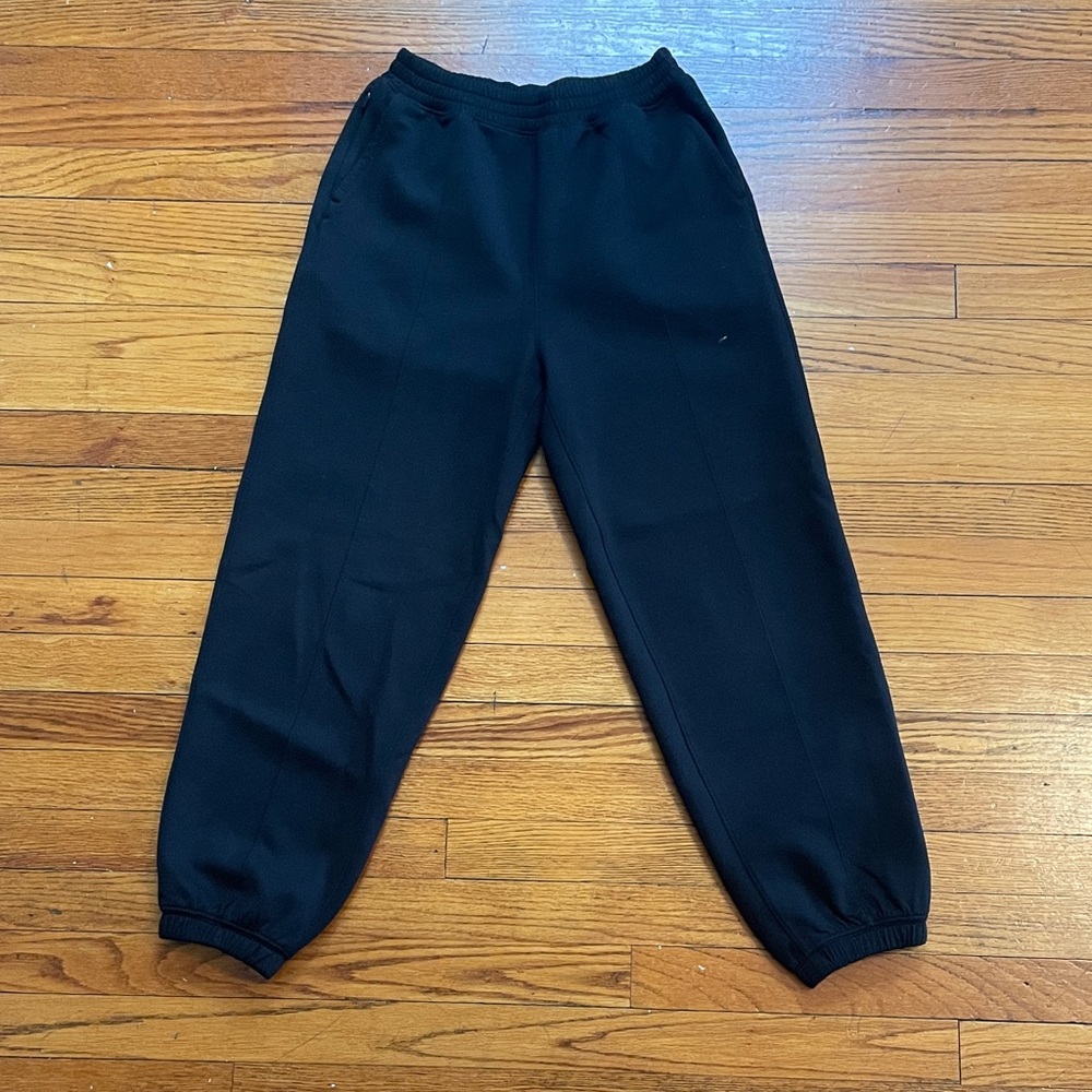 Abercrombie YPB neoKNIT Cinched Hem Pant, Black Size XS